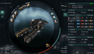 Mining frigates